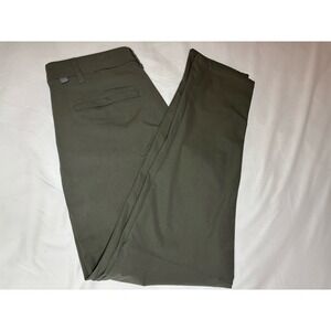 Lululemon Pants Men's Green Olive ABC Slim Straight Performance Traveler 32x32